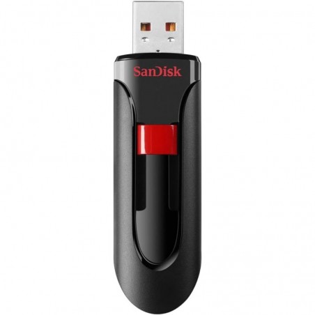 CLE USB SANDISK CRUZER GLIDE 64Go 3.0 NOIR (SDCZ600-064G-G35)