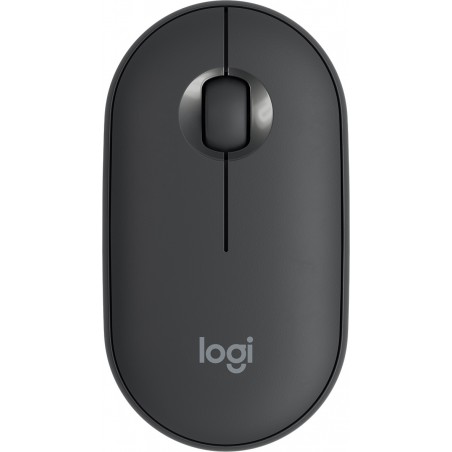 Souris sans fil Bluetooth Logitech Pebble M350 Graphite (910-005718)