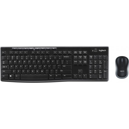 CLAVIER ET SOURIS LOGITECH DESKTOP SANS FIL MK270 (920-004510)