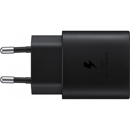 Chargeur Samsung Type-C 25 W + câble USB Type-C à Type-C (3A/1m) (EP-T2510XBEGWW)