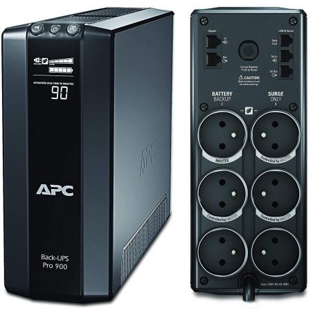 Onduleur Line-interactive APC Pro BACK-UPS BR900G-FR - 540 W / 900 VA - 6 prises FR