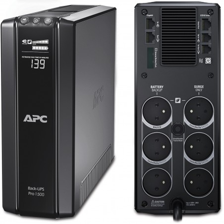 Onduleur Line-Interactive APC BACK-UPS Pro BR1500G-FR - 865 W / 1500 VA - 6 prises FR