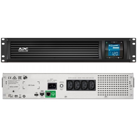 Onduleur Line-interactive APC Smart-UPS SMC SMC1500I-2UC - 900 W / 1500 VA - 4 prises C13