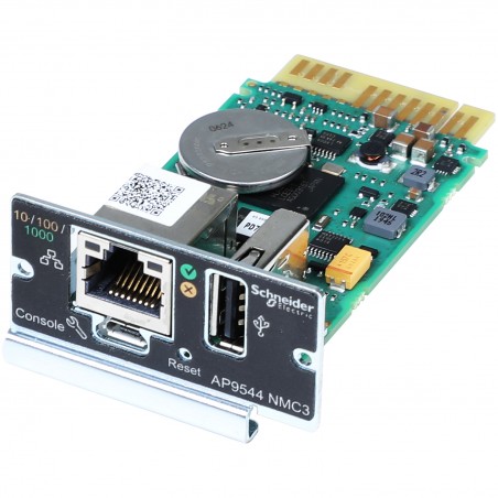 Carte de communication SNMP/WEB gamme Easy UPS monophasé compatible PowerChute (AP9544)