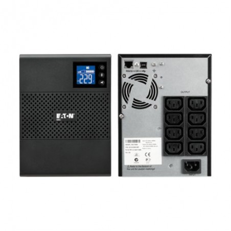 UPS Eaton 5SC, 1500 VA, 1050 W, entrée : C14, sorties : (8) C13, tour (5SC1500I)