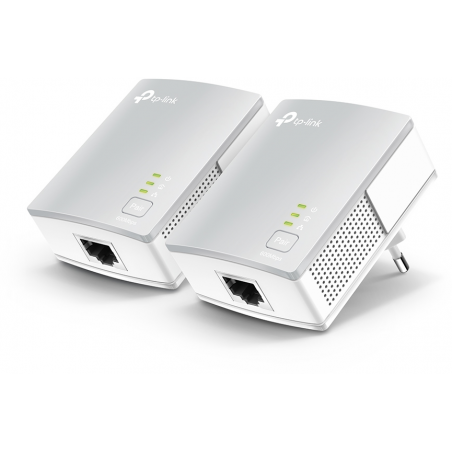 Pack de 2 CPL TP-Link AV600 Nano, 1 port Ethernet 100 Mbps (TL-PA4010KIT)