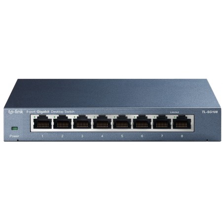 Switch de bureau Tplink TL-SG108 8 ports Gigabit (TL-SG108)