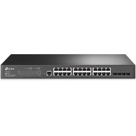 Switch administrable TP-Link TL-SG3428 JetStream 24 ports Gigabit L2 avec 4 emplacements SFP (TL-SG3428)