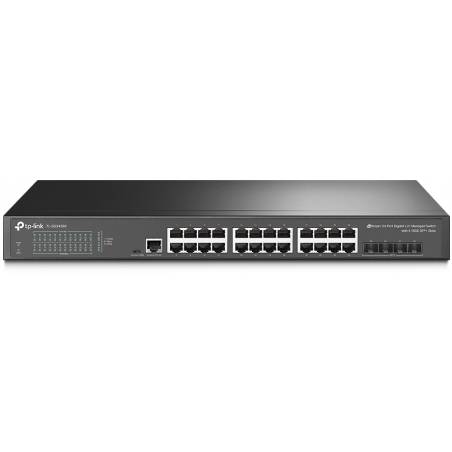 Switch administrable TP-Link TL-SG3428X JetStream L2+ 24 ports Gigabit avec 4 emplacements SFP+ 10GE (TL-SG3428X)