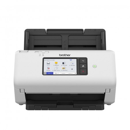 Brother ADS-4700W Chargeur automatique de documents + Scanner à feuille 600 x 600 DPI A4 Noir, Blanc (ADS4700WRE1)