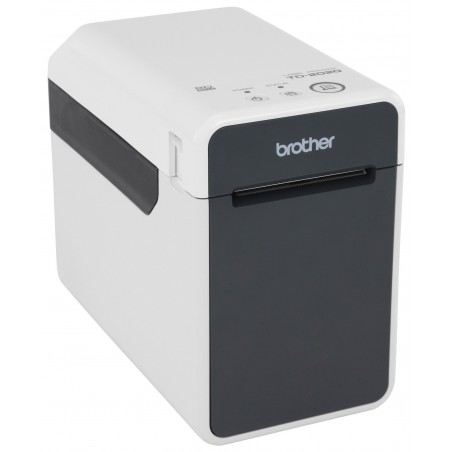 Brother TD-2120N imprimante pour étiquettes Thermique directe 203 x 203 DPI 152,4 mm/sec Avec fil Ethernet/LAN (TD-2120N)