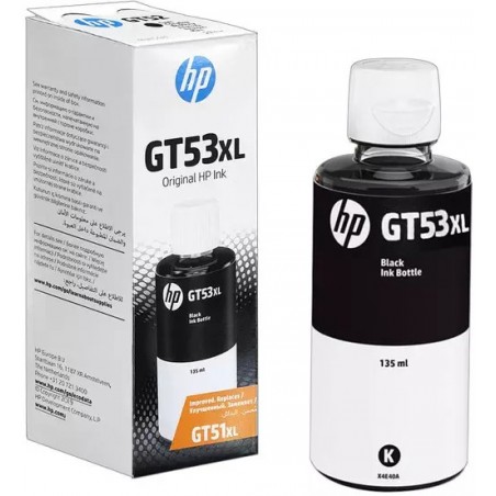 HP GT53XL Noir - Bouteille d'encre grande capacité HP d'origine (1VV21AE)