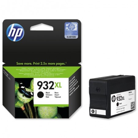 Cartouche d'encre noire  grande capacité HP d'origine - HP 932XL(CN053AE)