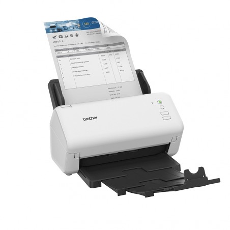 Brother ADS-4100 Scanner ADF 600 x 600 DPI A4 Noir, Blanc (ADS4100RE1)