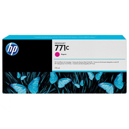 Cartouche d'encre magenta HP 771C Designjet - 775 ml (B6Y09A)