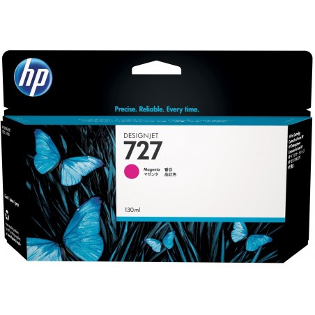 Cartouche d'encre magenta HP 727 Designjet - 130 ml (B3P20A)