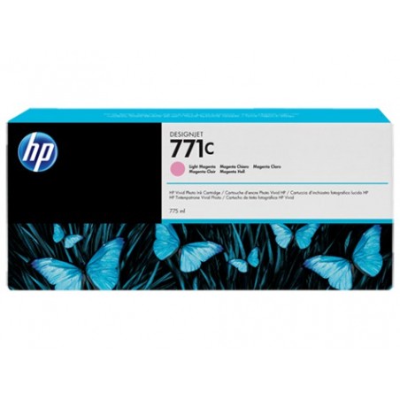 Cartouche d'encre magenta clair HP 771C Designjet - 775 ml (B6Y11A)