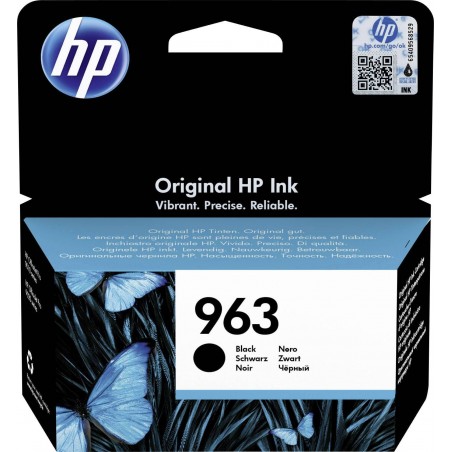 Cartouche d'encre HP - HP 963 Noir (3JA26AE)