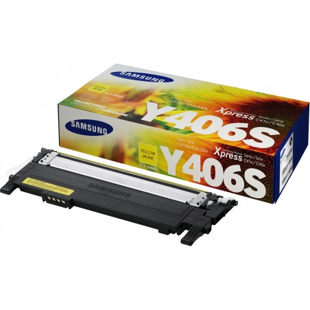 Cartouche de toner Samsung CLT-Y406S - Jaune (SU464A)