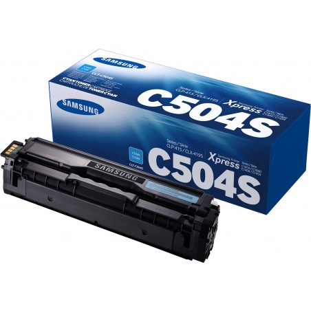 Cartouche de toner Samsung CLT-C504S - Cyan (SU027A)