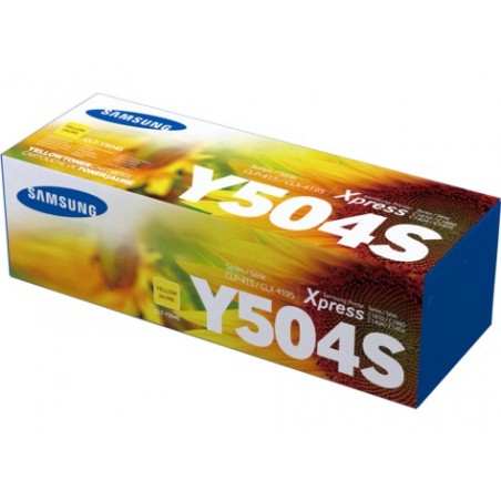 Cartouche de toner Samsung CLT-Y504S - Jaune (SU504A)