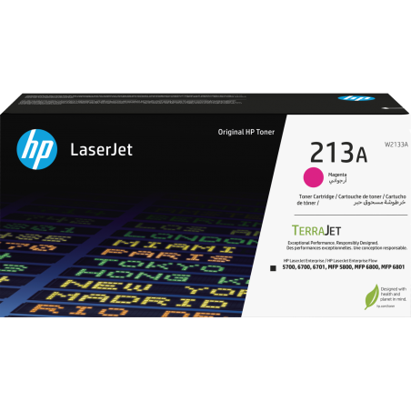 HP 213A Magenta (W2133A) - Toner HP LaserJet d'origine