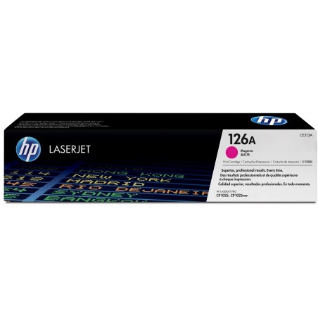 Cartouche d'encre magenta HP LaserJet 126A (CE313A)