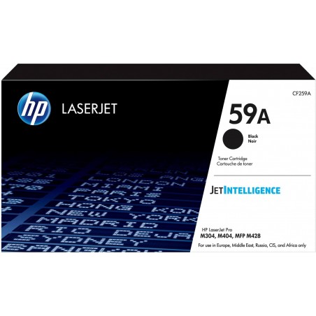 HP 59A Noir (CF259A) - Toner HP LaserJet d'origine Couleur(s): Noir