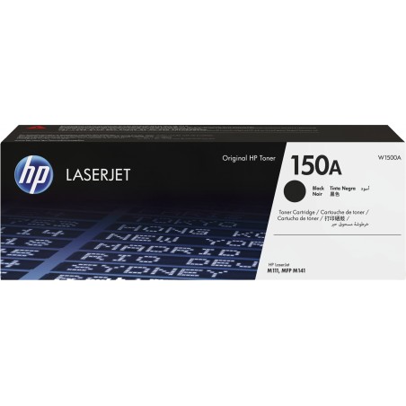 HP 150A Noir - Toner HP LaserJet d'origine (W1500A)