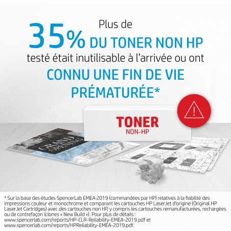 HP 151A Noir - Toner HP LaserJet d'origine (W1510A)