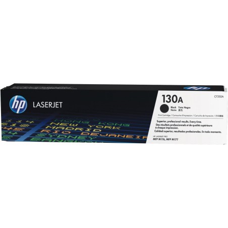 Cartouche de toner noir d'origine HP LaserJet 130A (CF350A)