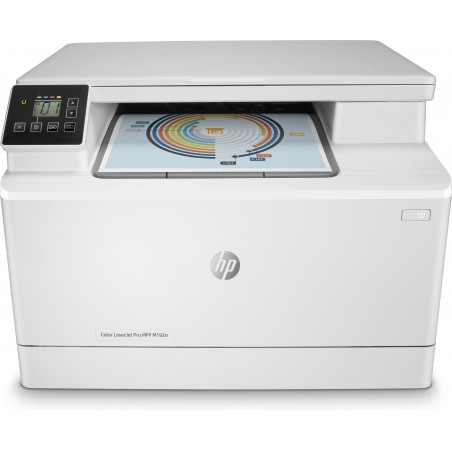 Imprimante Multifonction Laser Couleur HP LaserJet Pro M182n (7KW54A)