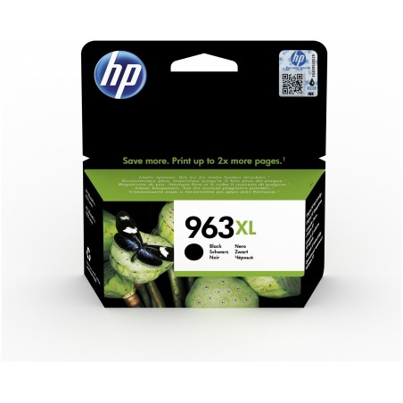 HP 963XL Noir - Cartouche d'encre grande capacité HP d'origine (3JA30AE)