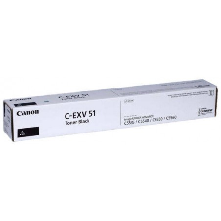 Canon C-EXV 51 Noir (0481C002AA) - Toner Canon d'origine