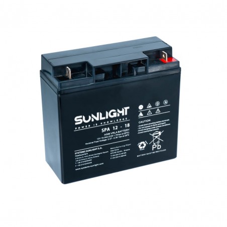 BATTERIE UPS SPA 12V - 18 Ah