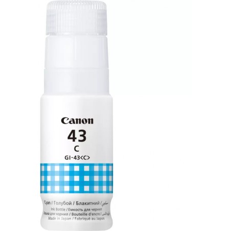 Canon GI-43C Cyan - Bouteille d'encre Canon d'origine (4672C001AA)