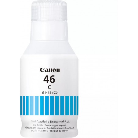 Canon GI-46C Cyan - Bouteille d'encre Canon d'origine (4427C001AA)