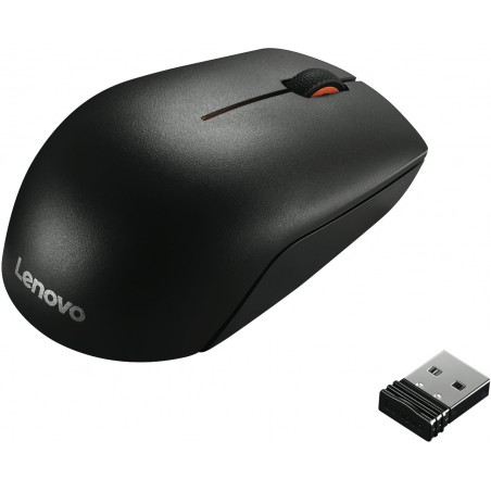 Souris sans fil USB Lenovo 300 Noir (GX30K79401)