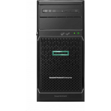 Serveur HPE ProLiant ML30 Gen10 Plus E-2124 2.8 GHz, 4 cœurs monoprocesseur 16 Go-U, 4 disques, alimentation 350 W (P44718-421)