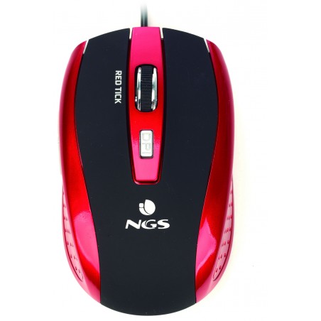 Souris filaire NGS Tick Rouge (TICKRED)