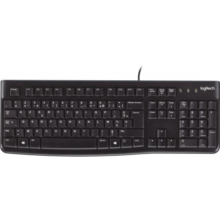 Clavier à connexion USB Logitech K120 - AZERTY (920-002488)