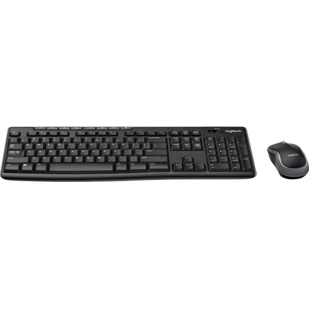 Ensemble sans fil souris + clavier Logitech Wireless Desktop MK270 - (AZERTY Français)