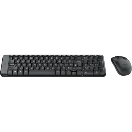 Clavier et souris sans fil Logitech MK220 - AZERTY (920-008318)