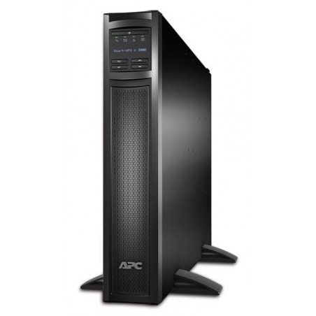 Onduleur Line interactive APC Smart-UPS X 3000VA Rack/Tower LCD 200-240V avec carte réseau (SMX3000RMHV2UNC)