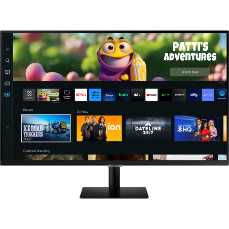 Écran Plat 32" Samsung Smart Monitor M5 (LS32CM500EMXZN)