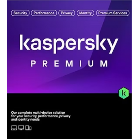 Kaspersky Premium (équivalent à Total Security) - 3 Postes / 1 an (KL10478BCFS-SLIMMAG)