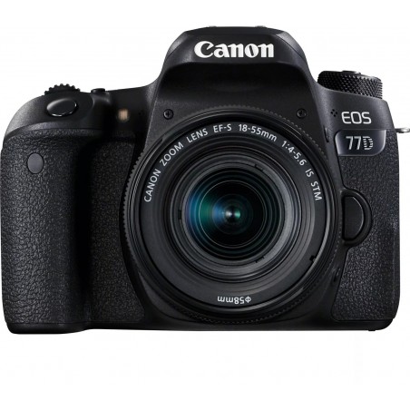 Appareil Photo Reflex Canon EOS 77D + objectif EF-S 18-55 IS (1892C017BA)