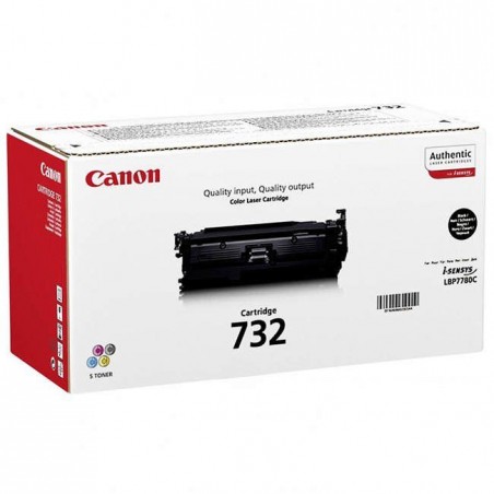 Cartouche de toner Canon 732 Noir - 6100 Pages (6263B002AA)