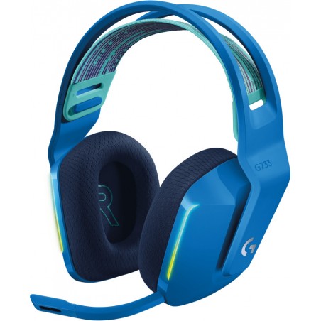 Casque gaming Bluetooth Logitech G733 LIGHTSPEED RVB ultra-léger - USB (981-000943)