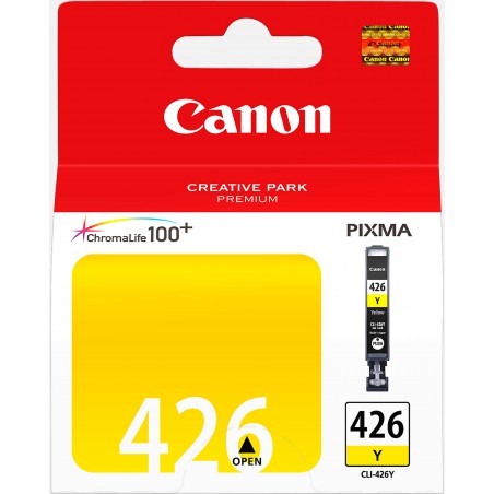 Canon CLI-426Y Jaune - Cartouche d'encre Canon d'origine (4559B001AA)